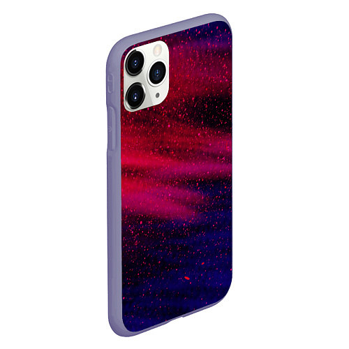 Чехол iPhone 11 Pro матовый Текстура / 3D-Серый – фото 2