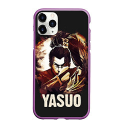 Чехол iPhone 11 Pro матовый Yasuo