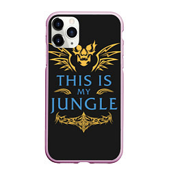 Чехол iPhone 11 Pro матовый This is my Jungle