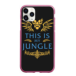 Чехол iPhone 11 Pro матовый This is my Jungle