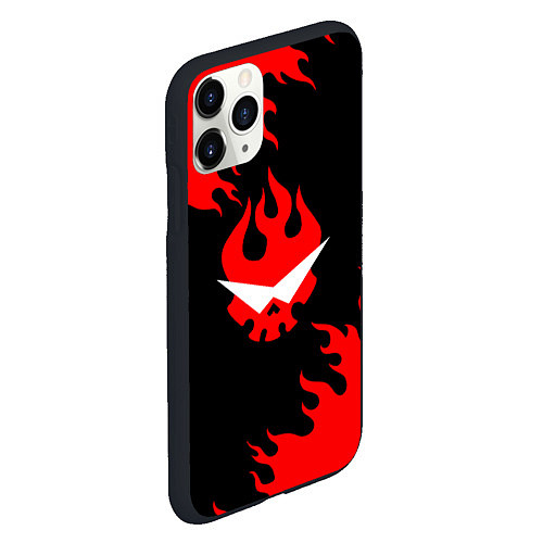 Чехол iPhone 11 Pro матовый GURREN LAGANN / 3D-Черный – фото 2