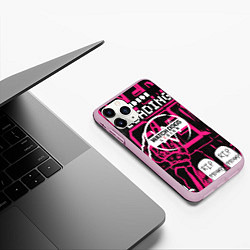 Чехол iPhone 11 Pro матовый WATCH DOGS:LEGION, цвет: 3D-розовый — фото 2