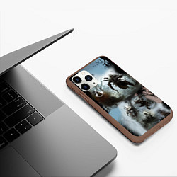 Чехол iPhone 11 Pro матовый Assassin??s Creed, цвет: 3D-коричневый — фото 2