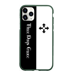 Чехол iPhone 11 Pro матовый Three Days Grace