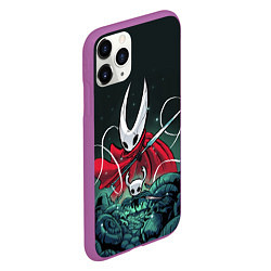 Чехол iPhone 11 Pro матовый Hollow Knight, цвет: 3D-фиолетовый — фото 2