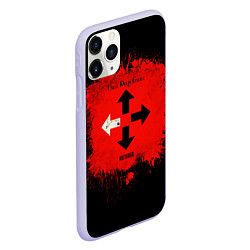 Чехол iPhone 11 Pro матовый Three days grace, цвет: 3D-светло-сиреневый — фото 2