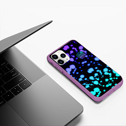 Чехол iPhone 11 Pro матовый League of Legends, цвет: 3D-фиолетовый — фото 2