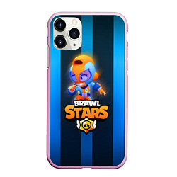 Чехол iPhone 11 Pro матовый Brawl Stars GT Max, цвет: 3D-розовый