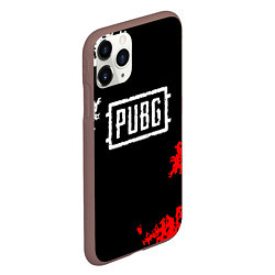 Чехол iPhone 11 Pro матовый PUBG, цвет: 3D-коричневый — фото 2