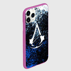 Чехол iPhone 11 Pro матовый ASSASSINS CREED, цвет: 3D-фиолетовый — фото 2