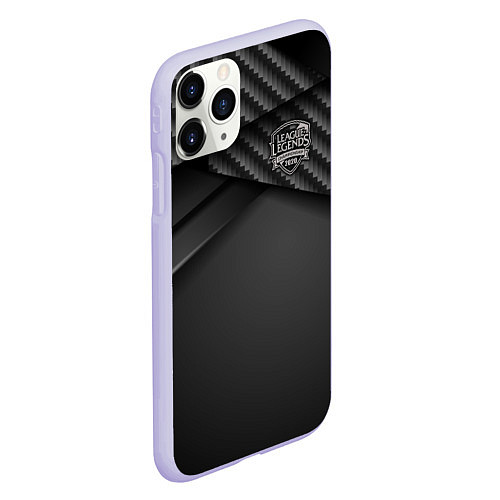 Чехол iPhone 11 Pro матовый League of Legends / 3D-Светло-сиреневый – фото 2