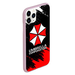 Чехол iPhone 11 Pro матовый UMBRELLA CORP, цвет: 3D-розовый — фото 2