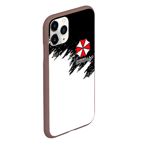 Чехол iPhone 11 Pro матовый UMBRELLA CORP / 3D-Коричневый – фото 2