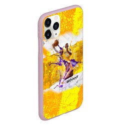 Чехол iPhone 11 Pro матовый Kobe Bryant, цвет: 3D-розовый — фото 2