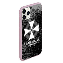 Чехол iPhone 11 Pro матовый UMBRELLA CORP, цвет: 3D-розовый — фото 2