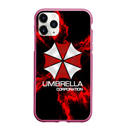 Чехол iPhone 11 Pro матовый UMBRELLA CORP