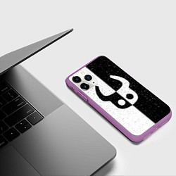 Чехол iPhone 11 Pro матовый Hollow Knight, цвет: 3D-фиолетовый — фото 2
