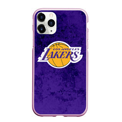 Чехол iPhone 11 Pro матовый LA LAKERS