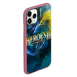 Чехол iPhone 11 Pro матовый Heroes of Might and Magic, цвет: 3D-малиновый — фото 2