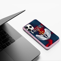 Чехол iPhone 11 Pro матовый Heroes of Might and Magic, цвет: 3D-розовый — фото 2