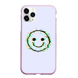 Чехол iPhone 11 Pro матовый Smile, цвет: 3D-розовый