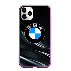 Чехол iPhone 11 Pro матовый BMW, цвет: 3D-фиолетовый