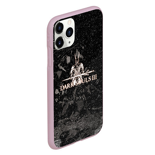 Чехол iPhone 11 Pro матовый DARK SOULS / 3D-Розовый – фото 2