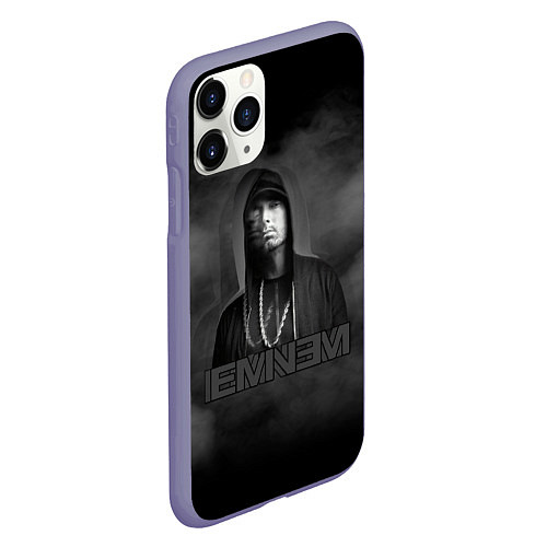 Чехол iPhone 11 Pro матовый EMINEM / 3D-Серый – фото 2