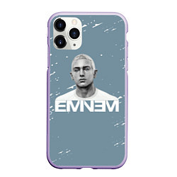 Чехол iPhone 11 Pro матовый EMINEM, цвет: 3D-светло-сиреневый