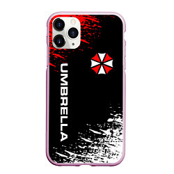 Чехол iPhone 11 Pro матовый UMBRELLA CORPORATION, цвет: 3D-розовый