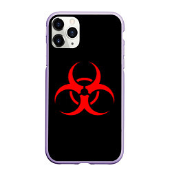 Чехол iPhone 11 Pro матовый Plague inc