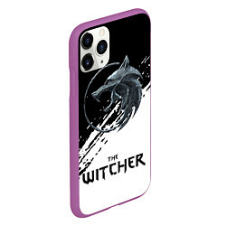 Чехол iPhone 11 Pro матовый THE WITCHER, цвет: 3D-фиолетовый — фото 2