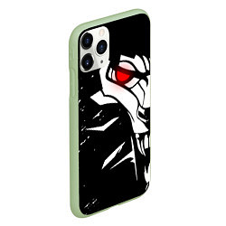 Чехол iPhone 11 Pro матовый THE WITCHER, цвет: 3D-салатовый — фото 2