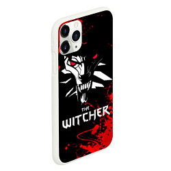 Чехол iPhone 11 Pro матовый THE WITCHER, цвет: 3D-белый — фото 2