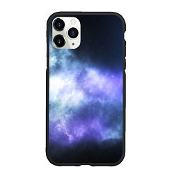 Чехол iPhone 11 Pro матовый ГОЛУБОЕ НЕБО, цвет: 3D-черный