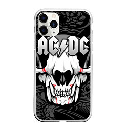 Чехол iPhone 11 Pro матовый ACDC, цвет: 3D-белый