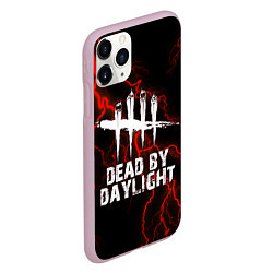 Чехол iPhone 11 Pro матовый Dead by Daylight, цвет: 3D-розовый — фото 2
