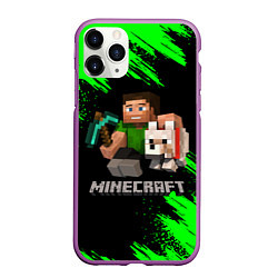 Чехол iPhone 11 Pro матовый MINECRAFT