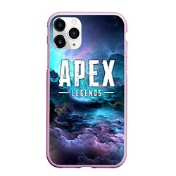 Чехол iPhone 11 Pro матовый APEX LEGENDS, цвет: 3D-розовый