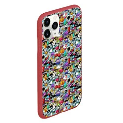 Чехол iPhone 11 Pro матовый Stickerboom, цвет: 3D-красный — фото 2