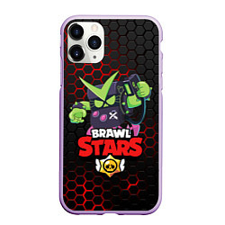 Чехол iPhone 11 Pro матовый BRAWL STARS VIRUS 8-BIT