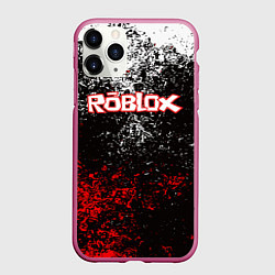 Чехол iPhone 11 Pro матовый ROBLOX, цвет: 3D-малиновый