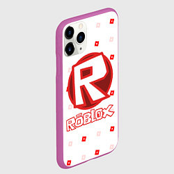 Чехол iPhone 11 Pro матовый ROBLOX, цвет: 3D-фиолетовый — фото 2