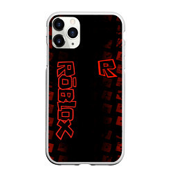 Чехол iPhone 11 Pro матовый Roblox, цвет: 3D-белый