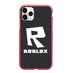 Чехол iPhone 11 Pro матовый Roblox, цвет: 3D-красный