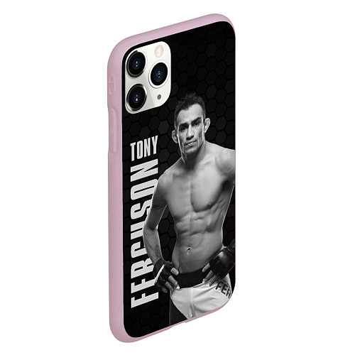 Чехол iPhone 11 Pro матовый EL CUCUY Tony Ferguson / 3D-Розовый – фото 2