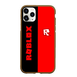 Чехол iPhone 11 Pro матовый ROBLOX, цвет: 3D-коричневый