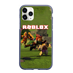 Чехол iPhone 11 Pro матовый ROBLOX, цвет: 3D-серый