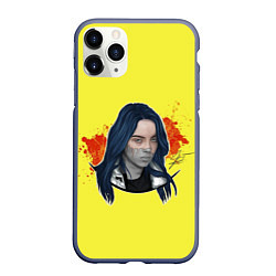 Чехол iPhone 11 Pro матовый Billie Yellow and Red