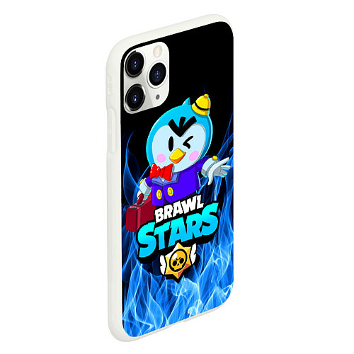 Чехол iPhone 11 Pro матовый BRAWL STARS MRP / 3D-Белый – фото 2